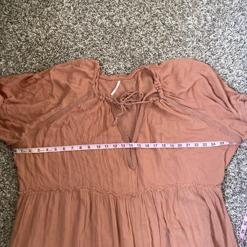 Free People In The Moment Dress Color Doe Size Large - Picture 10 of 15